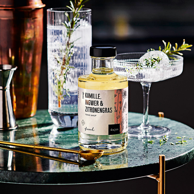 Wajos Kamille, Ingwer & Zitronengras - Tonic Sirup