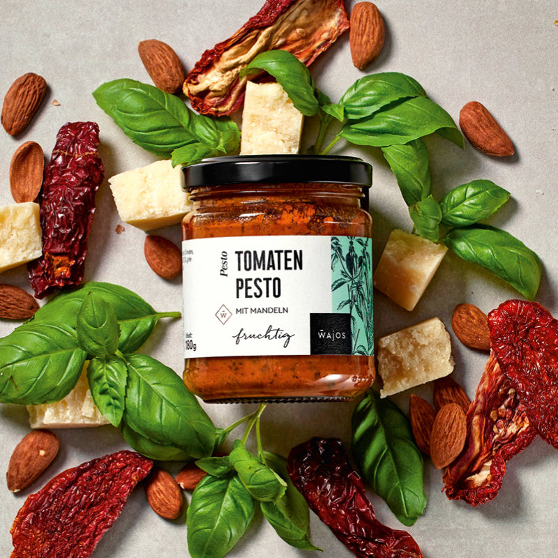 Wajos Tomaten Pesto mit Mandeln