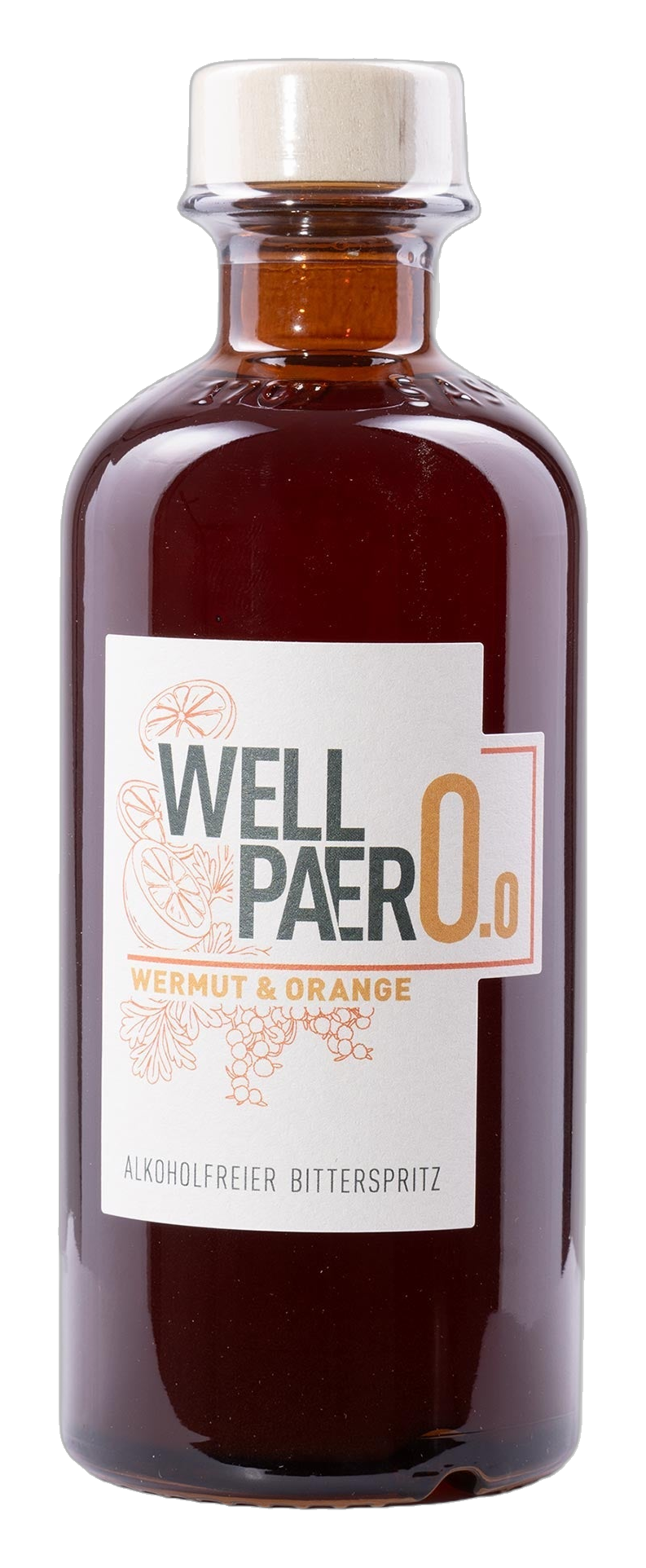 Wellpaero Wermut & Orange alkoholfrei – Feinbrennerei Sasse