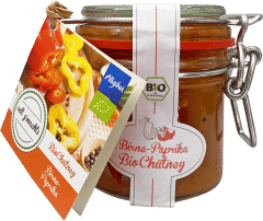 Birne-Paprika Bio-Chutney