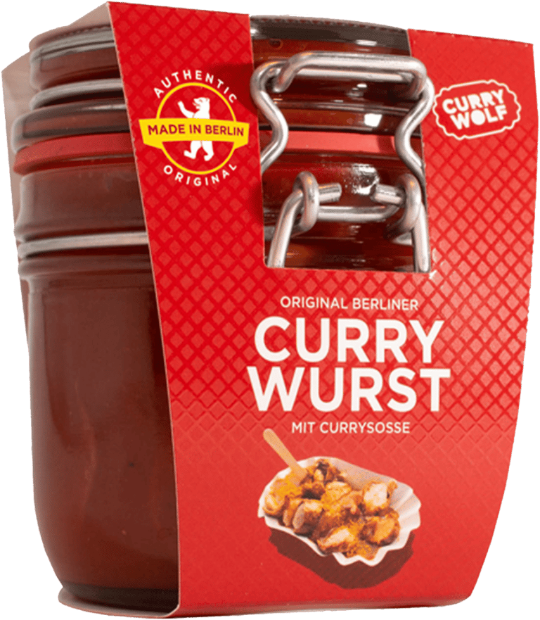 Original Berliner Currywurst im Glas von Curry Wolf kaufen