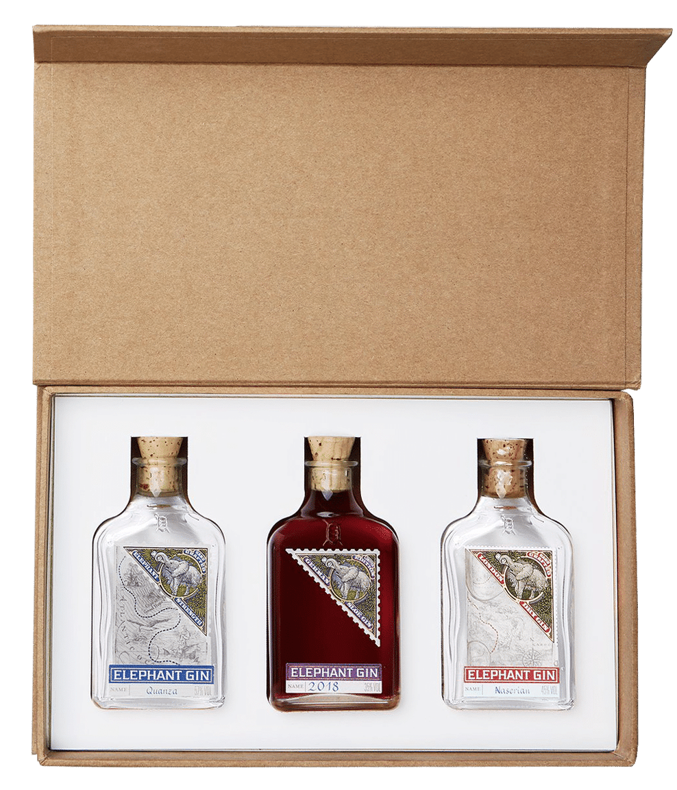 mit & Elephant Hans Leni Tasting-Set Flaschen 3 Gin kaufen |
